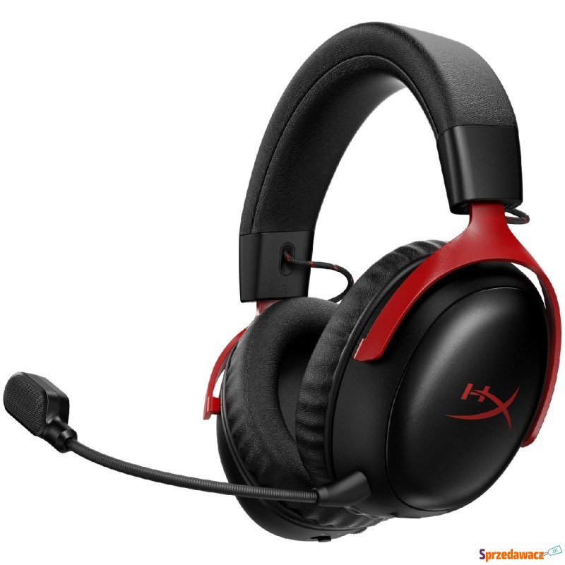 HyperX Cloud III S Wireless czerwony - Słuchawki - Zamość
