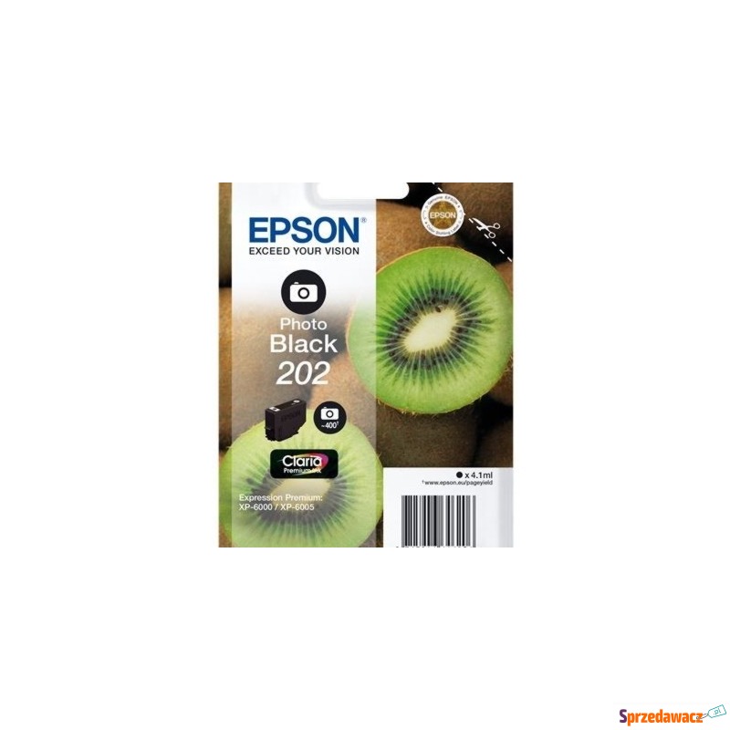 Tusz Oryginalny Epson 202 (C13T02F14010) (Czarny... - Tusze, tonery - Tychy