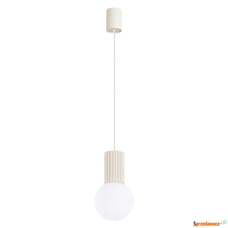 SELSEY Lampa wisząca Halo 1 beżowa - Genesis - Lampy wiszące, żyrandole - Inowrocław