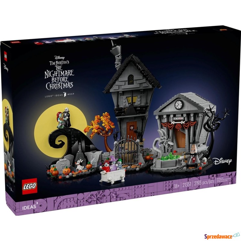 Klocki konstrukcyjne LEGO Ideas 21351 Disney:... - Klocki - Poznań