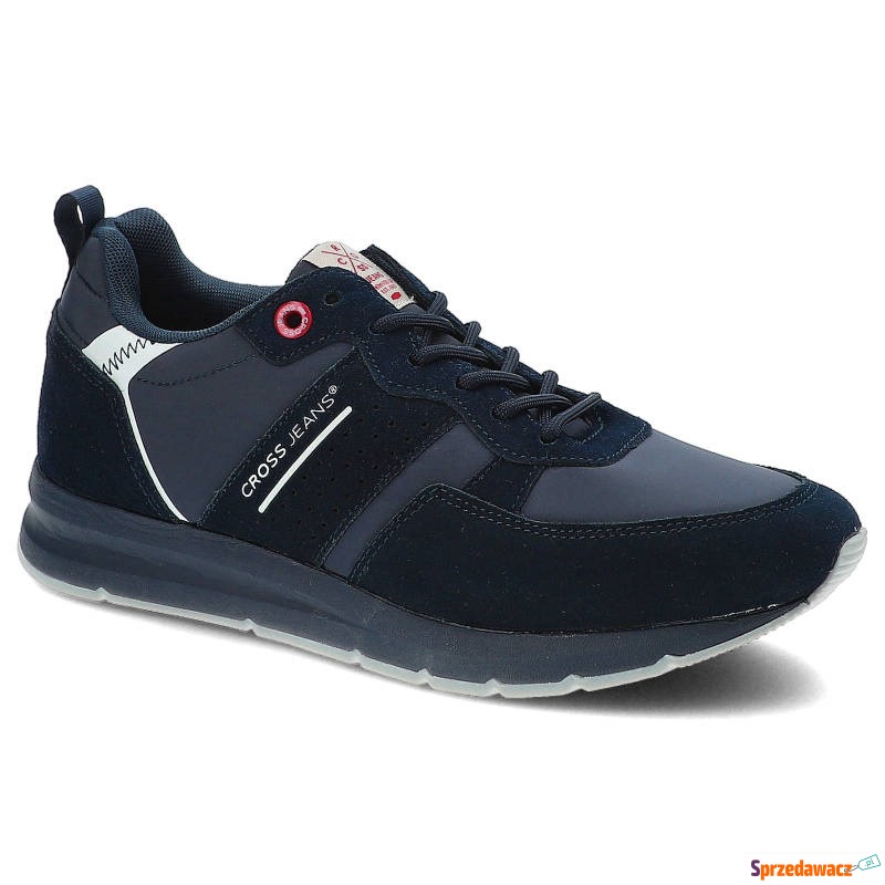 Sneakersy damskie Cross Jeans, cholewka z łąc... - Buty sportowe miejskie... - Paczkowo