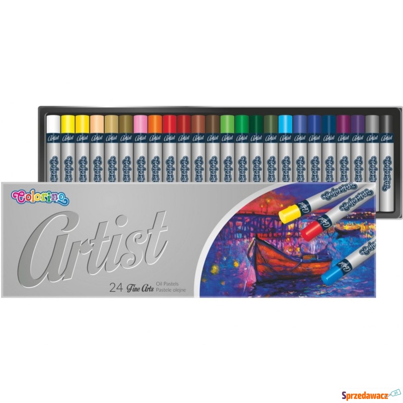 Pastele olejne Colorino 24 kolorów Artist - Kredki, pastele, blendery - Piaseczno