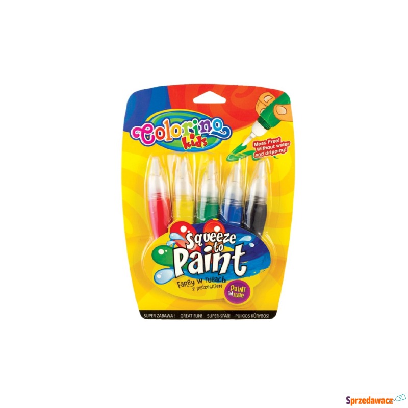 Farba plakatowa Colorino w tubie z wbudowanym... - Artykuły papiernicze... - Konin