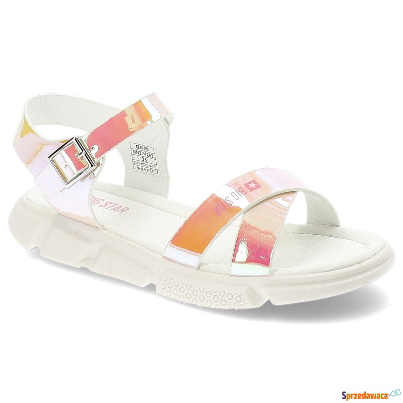 Kolorowe Sandały Big Star Dziewczęce Buty Na Lato - Buty letnie dziecięce - Białystok