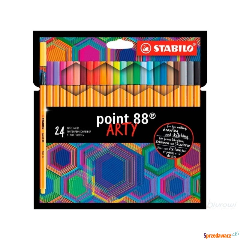 Cienkopis point 88 etui 24 ARTY - Cienkopisy i zakreślacze - Koszalin
