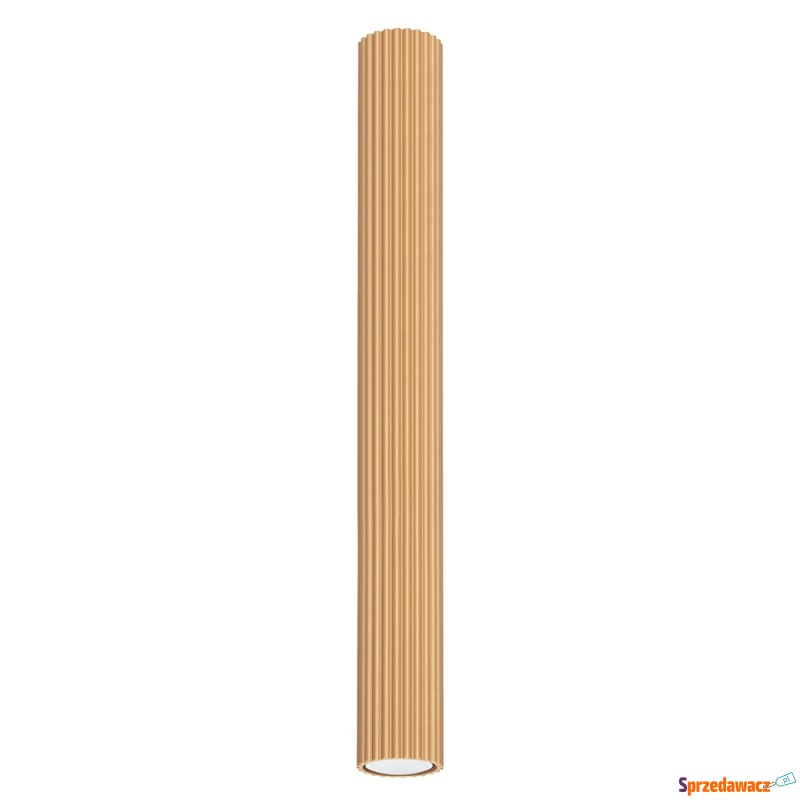 SELSEY Plafon Karbon 60 cm złoty - Genesis - Lampy wiszące, żyrandole - Żory