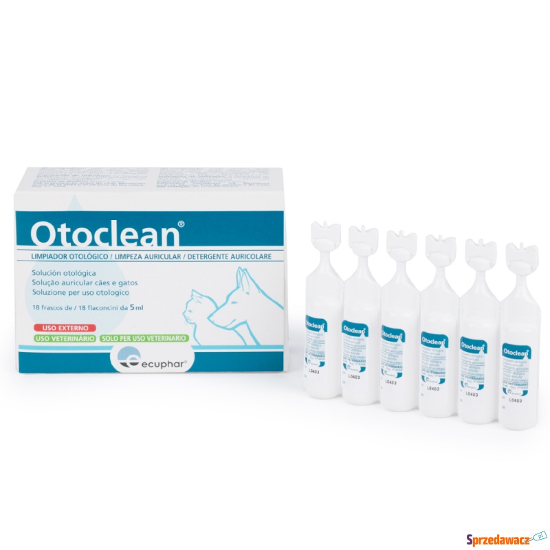 Otoclean Środek do czyszczenia uszu - 18 x 5 ml - Akcesoria dla psów - Gorzów Wielkopolski
