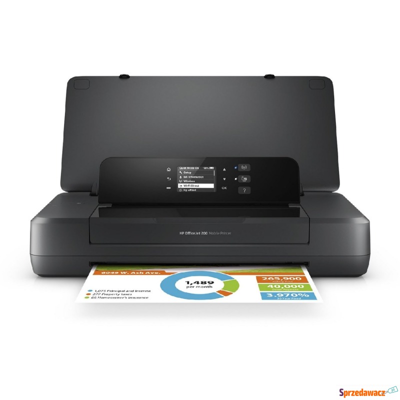 Kolorowa Drukarka HP OfficeJet 200 Mobile WiFi... - Drukarki - Tarnów