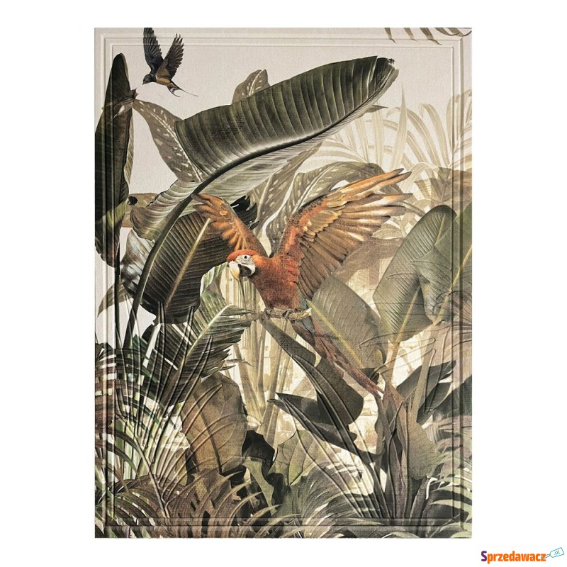 SELSEY Obraz akustyczny Parrot 120x90 cm wiel... - Obrazy - Piekary Śląskie