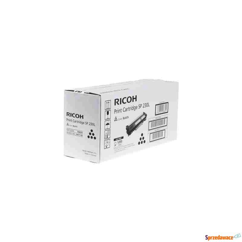 Toner Oryginalny Ricoh SP230L (408295) (Czarny)... - Tusze, tonery - Gdynia