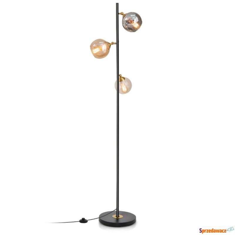Minimalistyczna lampa podłogowa z 3 kloszami - Lampy stojące - Sochaczew
