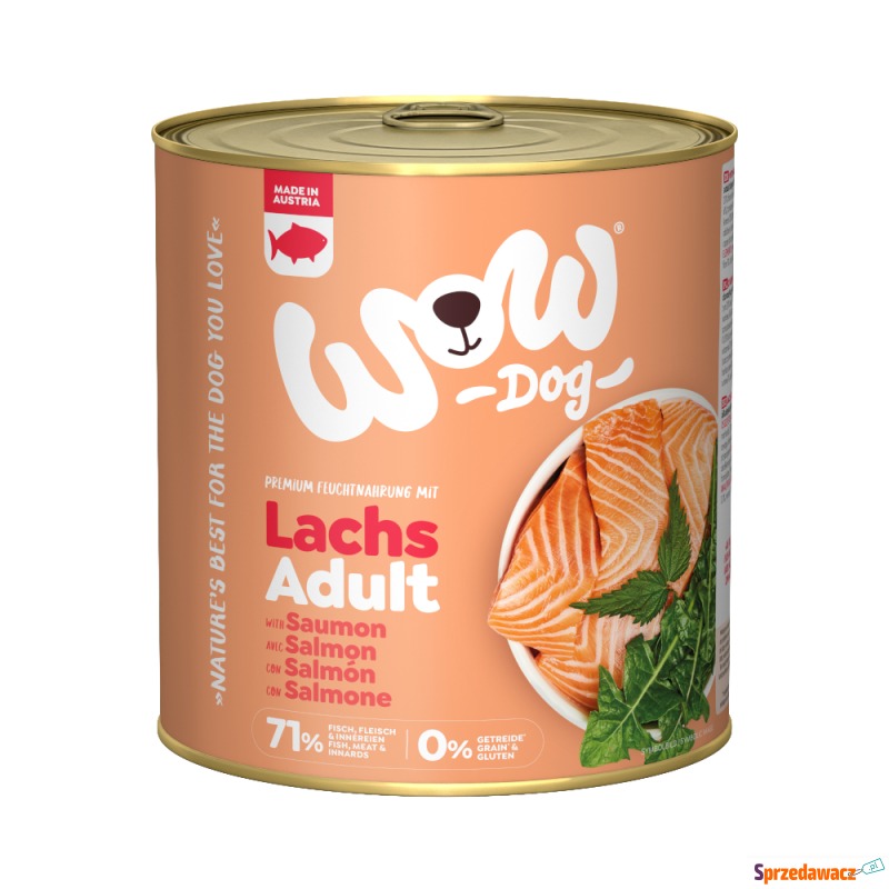 WOW Adult 6 x 800 g - Łosoś - Karmy dla psów - Katowice