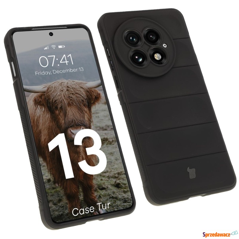 Pancerne etui Bizon Case Tur do OnePlus 13, czarne - Etui na smartfony - Bytom