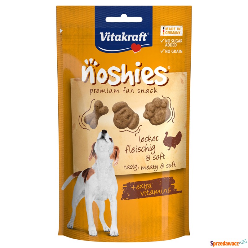 Vitakraft Noshies, indyk - 4 x 90 g - Przysmaki dla psów - Białystok