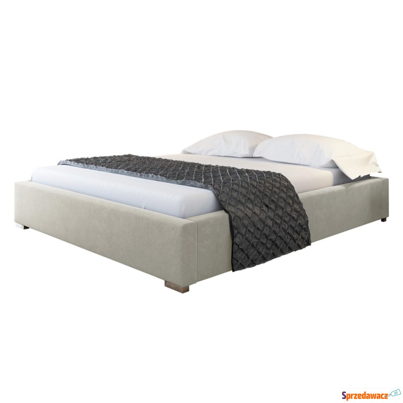 SELSEY Łóżko tapicerowane Plene 180x200 ze st... - Łóżka - Gdańsk