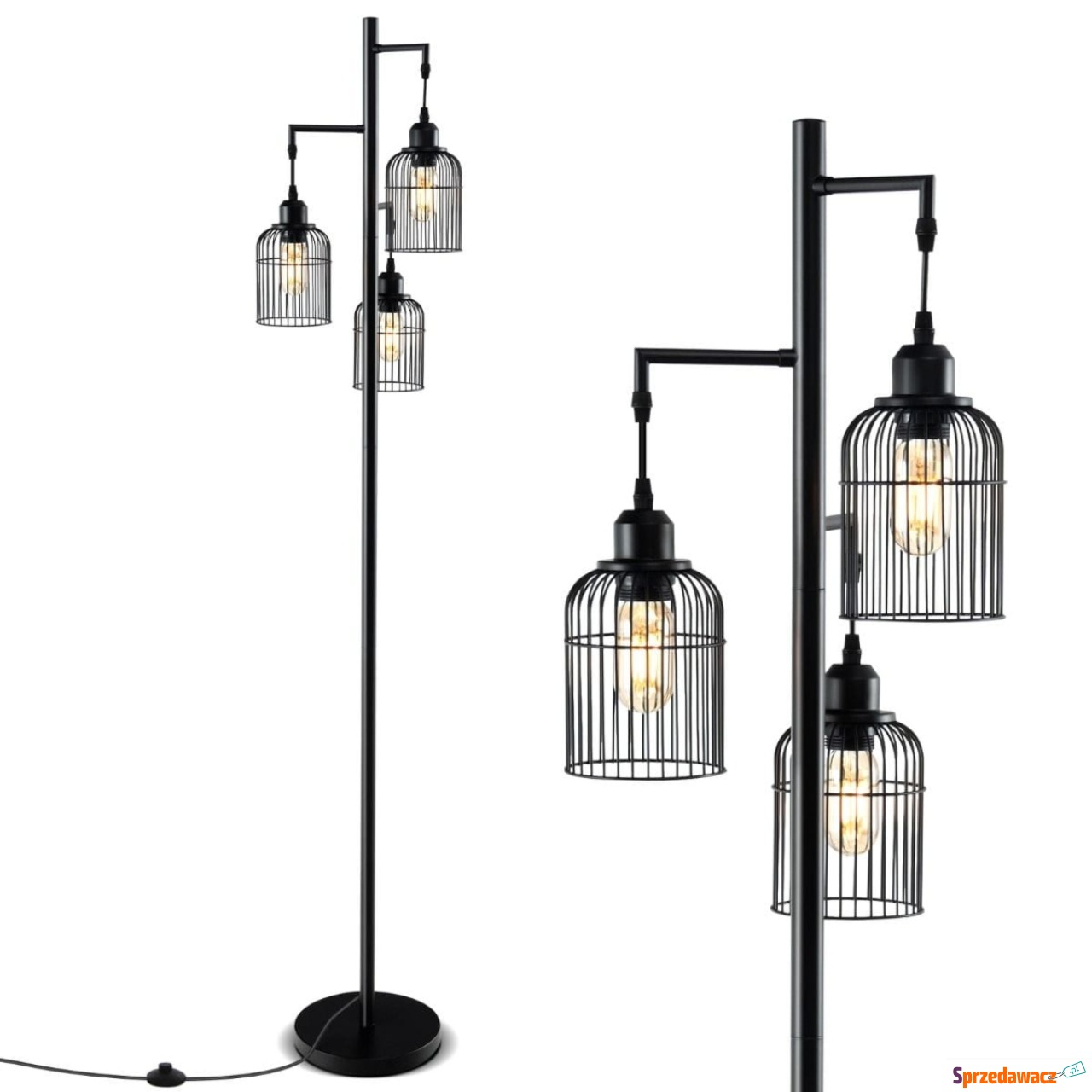 Nowoczesna lampa podłogowa z 3...