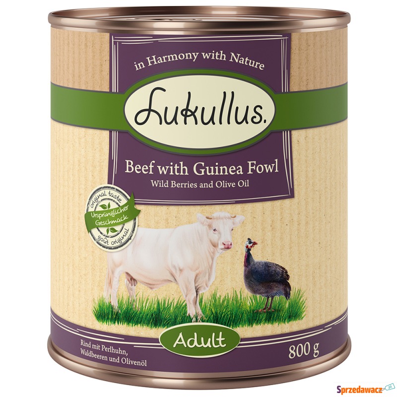 Lukullus Naturkost Adult, 6 x 800...