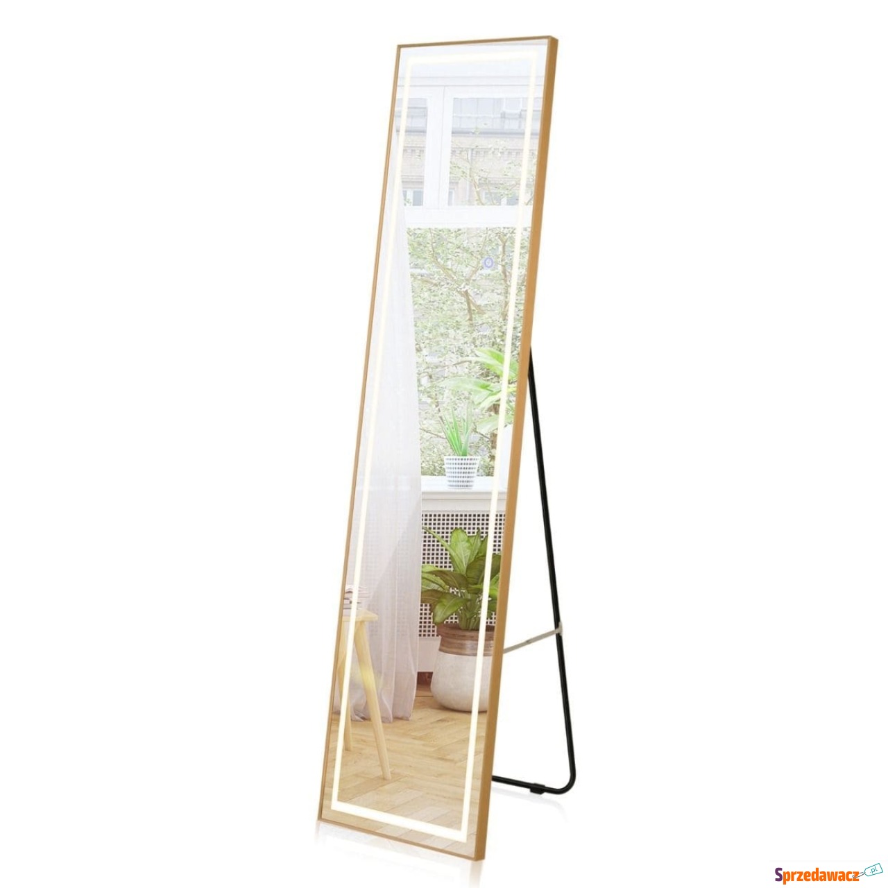 Lustro z panelem LED 2 w 1