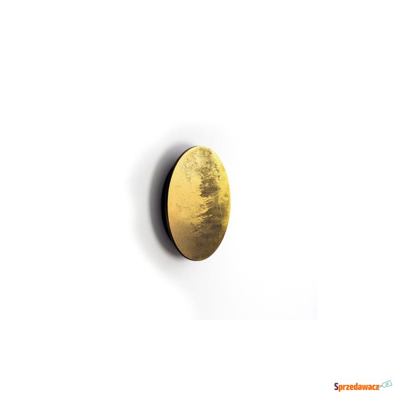 Kinkiet RING LED WOOD M Gold wood...