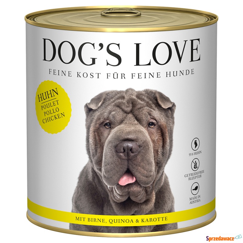 Dog's Love Adult 6 x 800 g - Kurczak