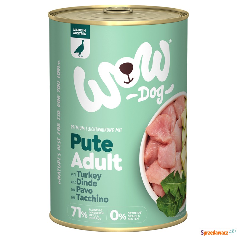 WOW Adult 6 x 400 g - Indyk