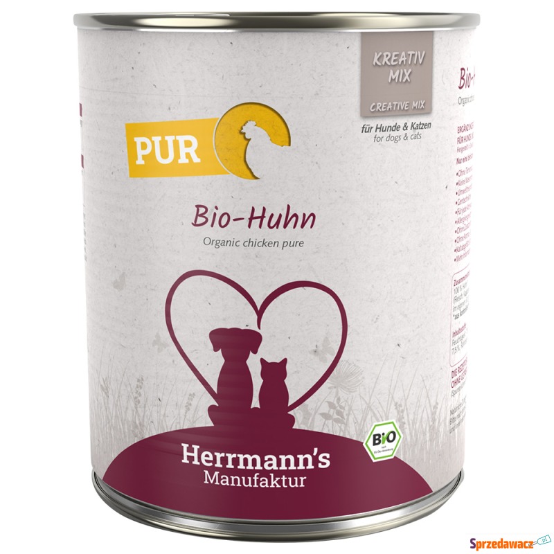 Herrmann's Bio PUR, 6 x 800 g -...