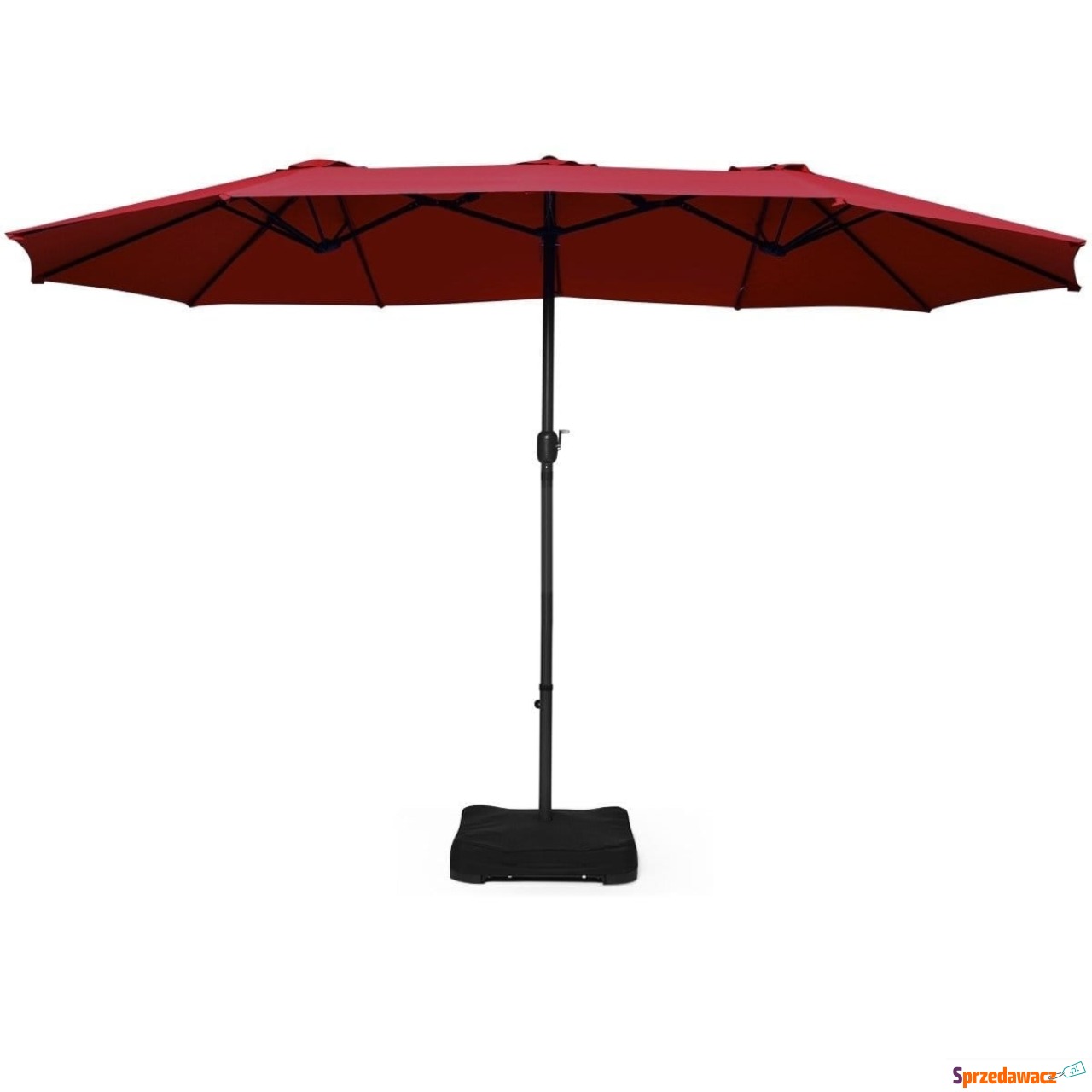 Podwójny parasol ogrodowy na taras...