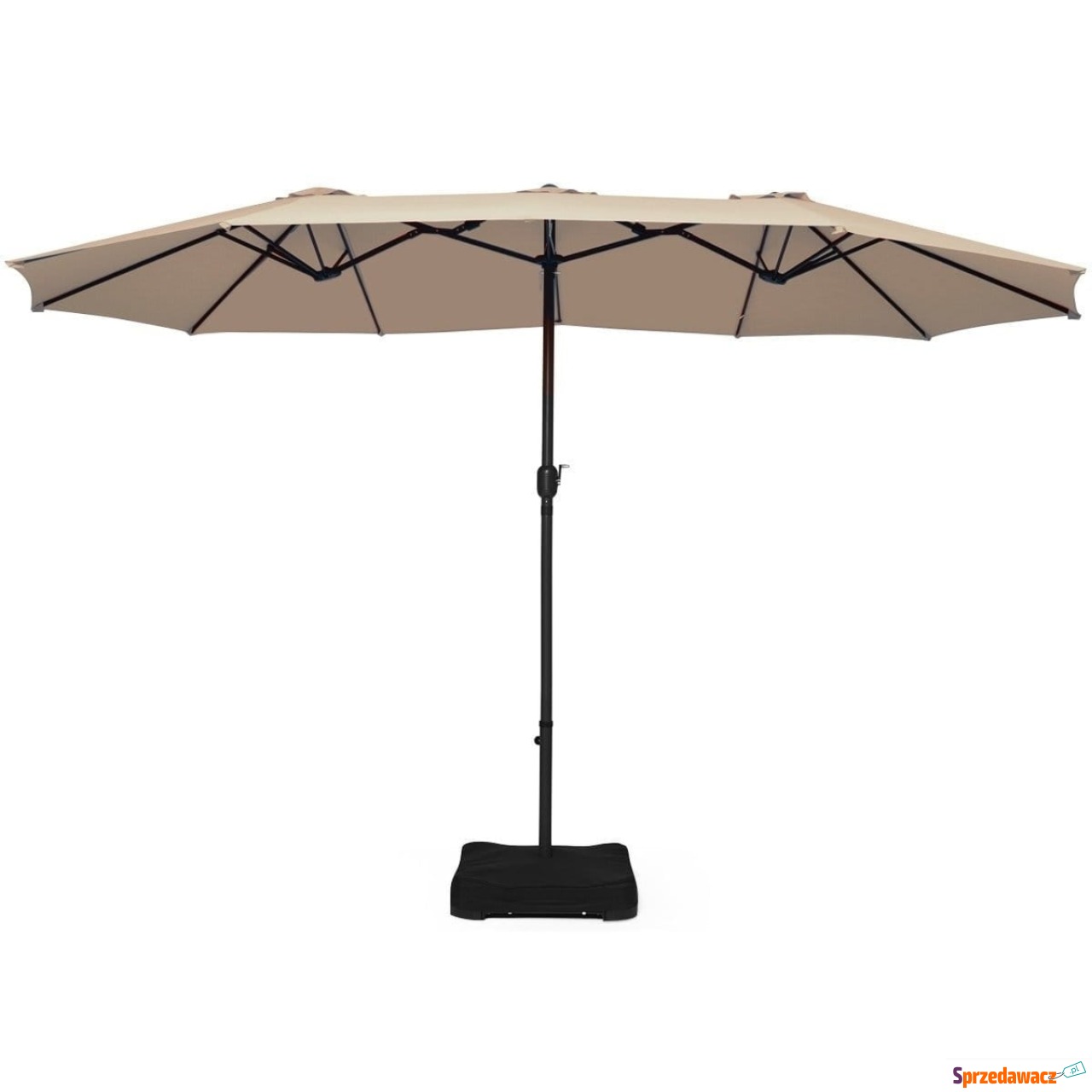Podwójny parasol ogrodowy na taras...