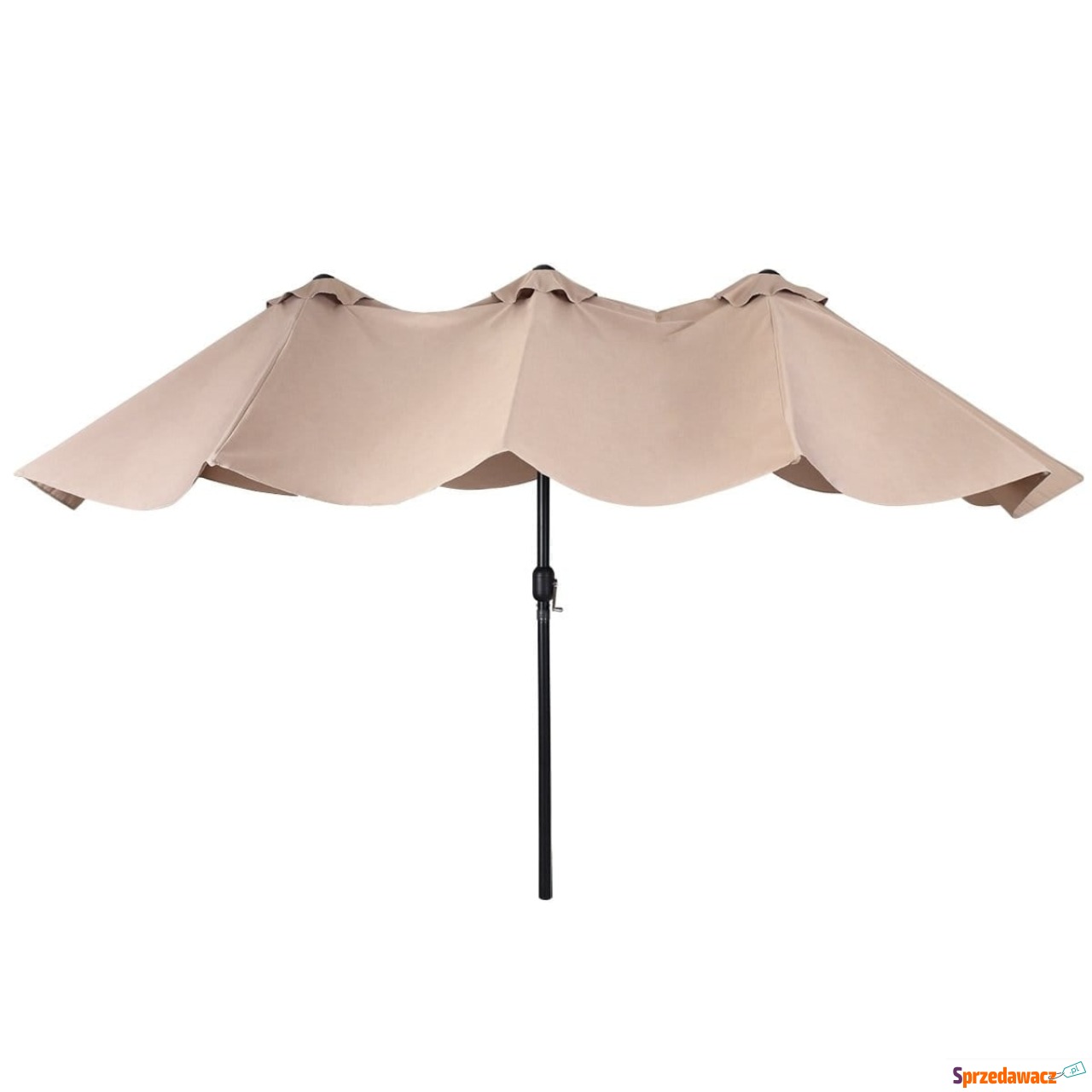 Podwójny parasol ogrodowy na taras...