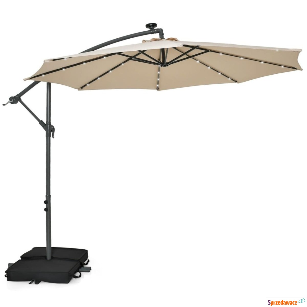 Parasol ogrodowy z oświetleniem...
