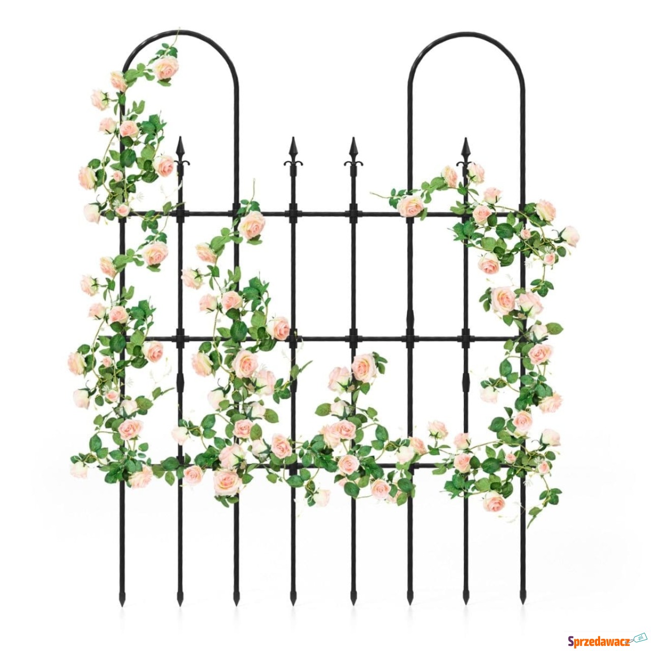 Metalowa pergola do roślin pną...