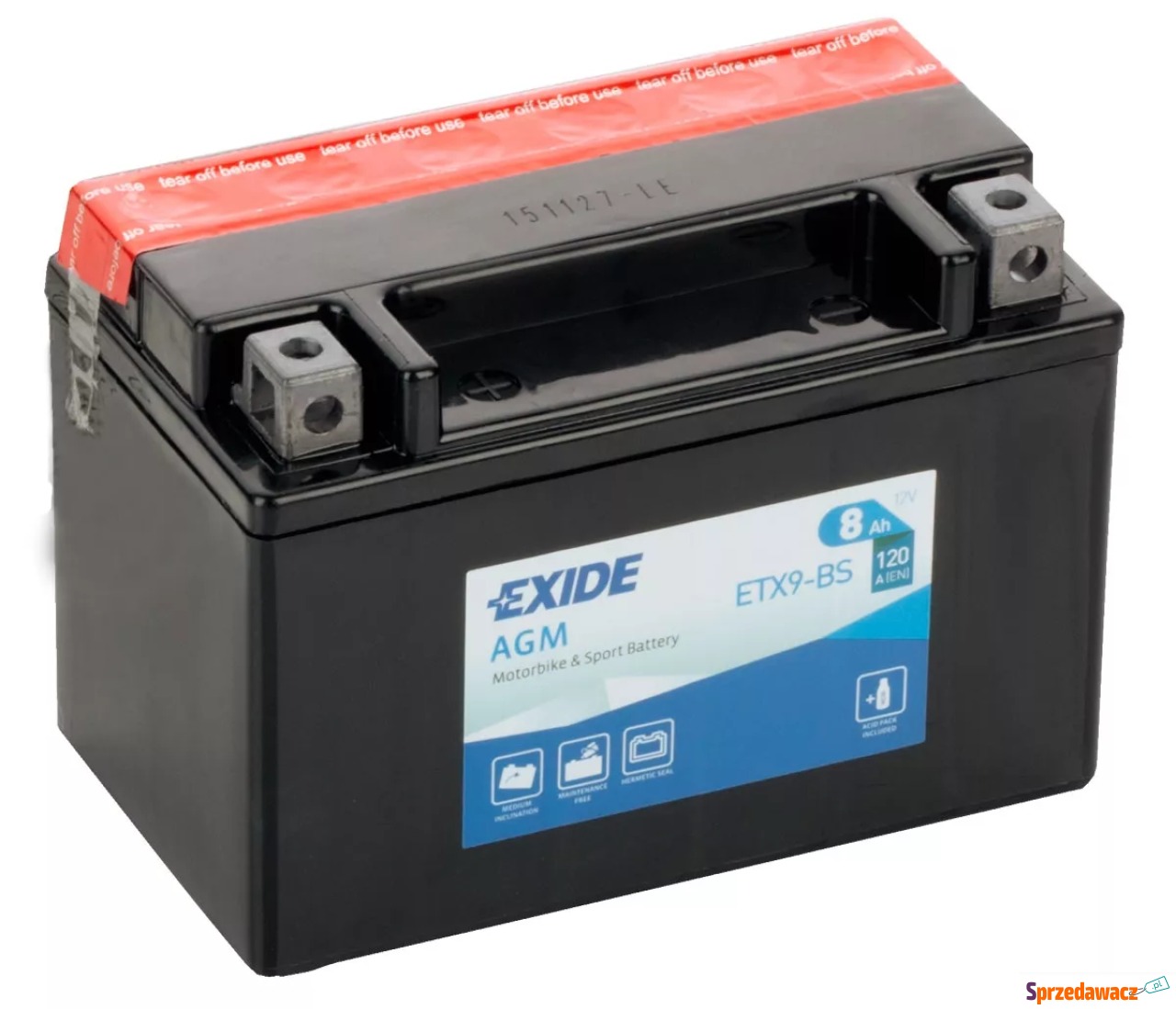 Akumulator motocyklowy Exide E...