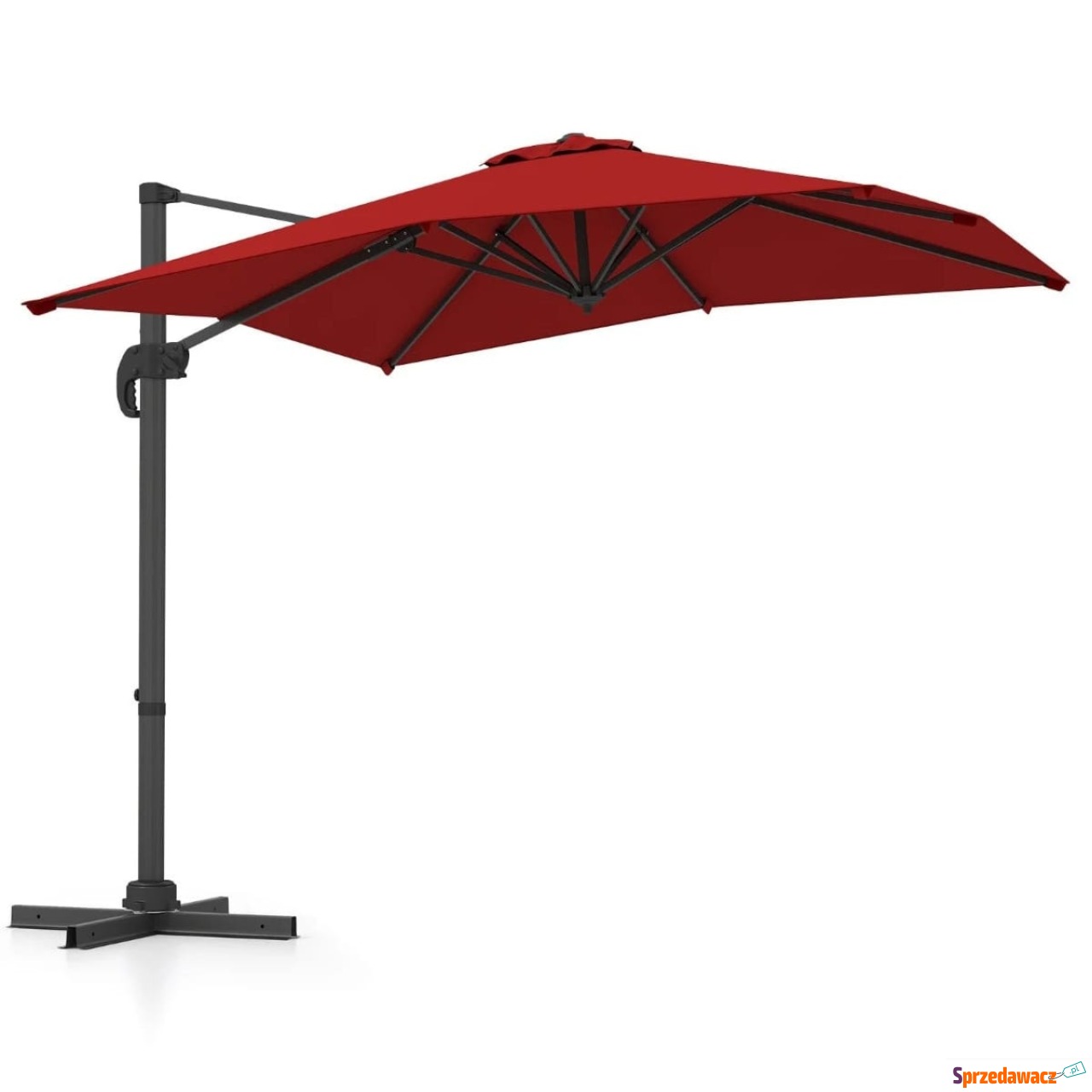 Parasol ogrodowy obrotowy 360°