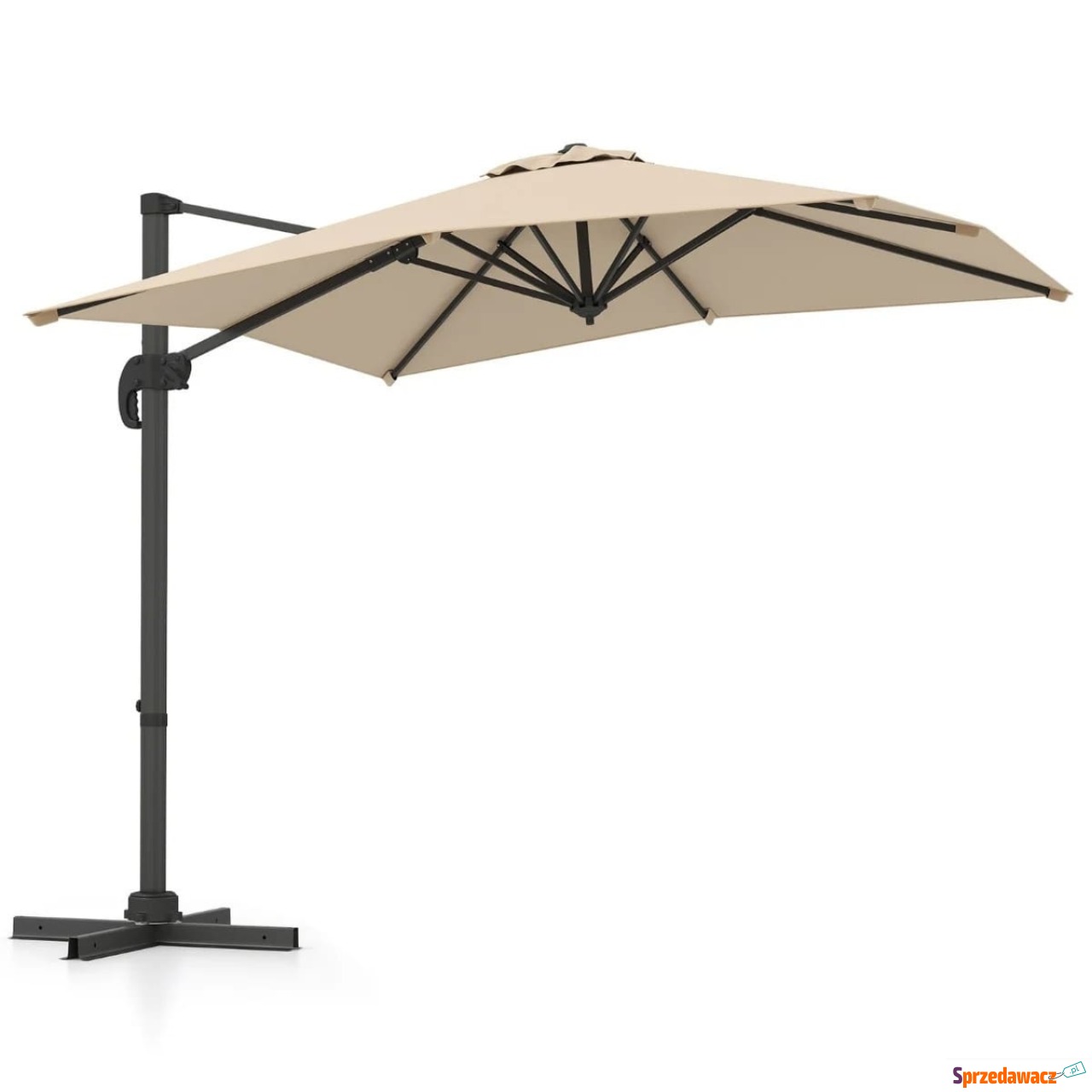 Parasol ogrodowy obrotowy 360°