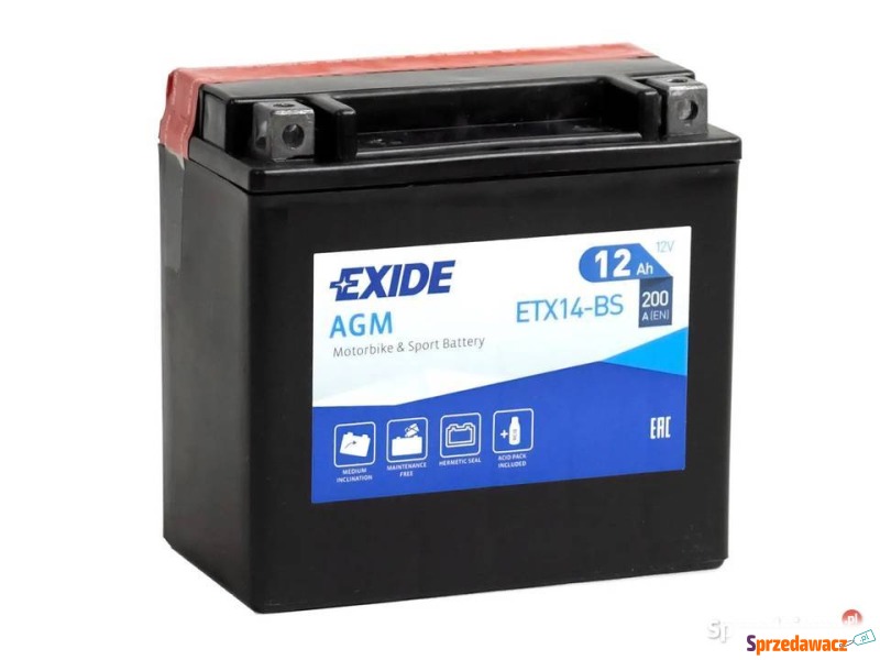Akumulator motocyklowy Exide E...