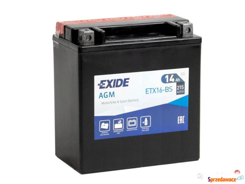 Akumulator motocyklowy Exide E...