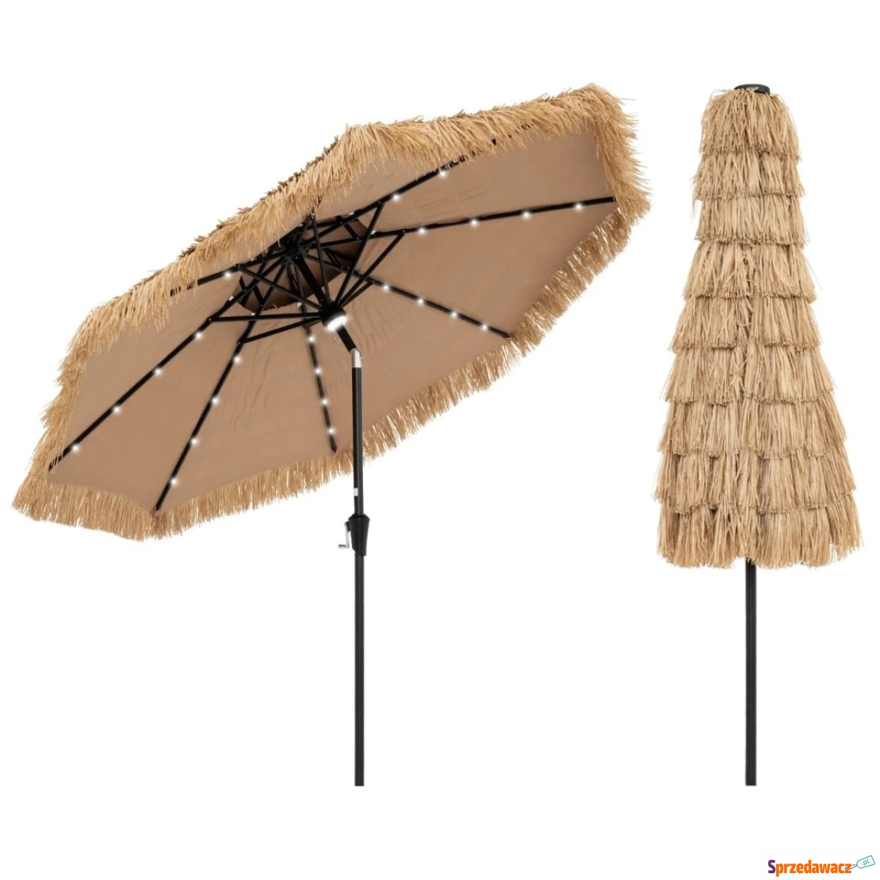 Hawajski parasol ogrodowy z oś...