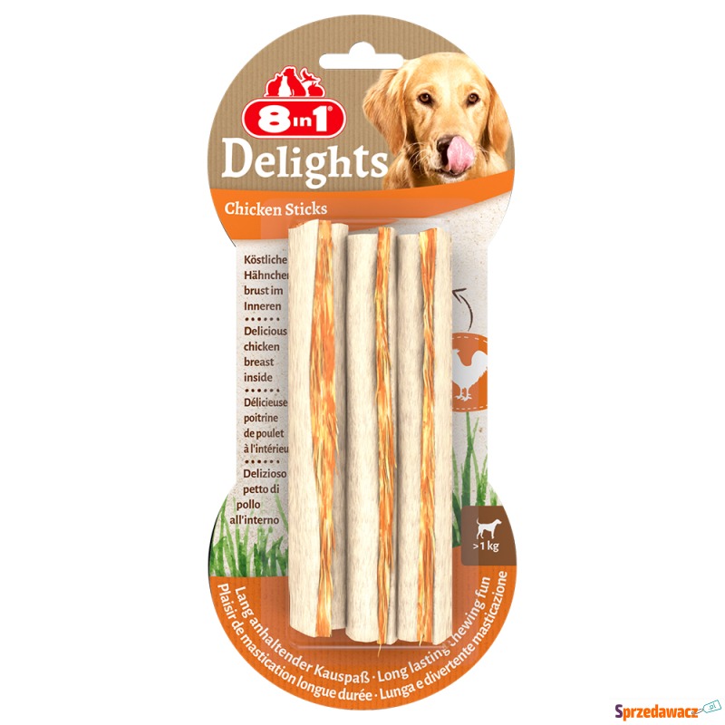 8in1 Delights pałeczki z kurcz...