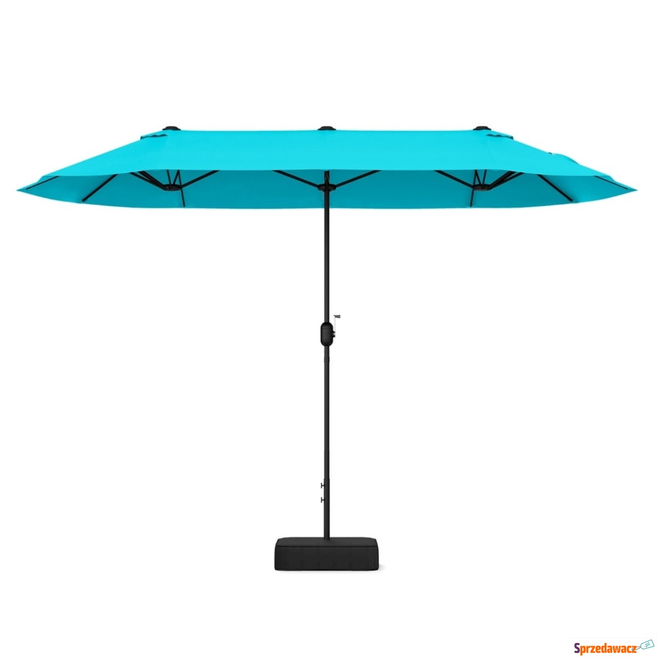 Podwójny parasol ogrodowy z ko...