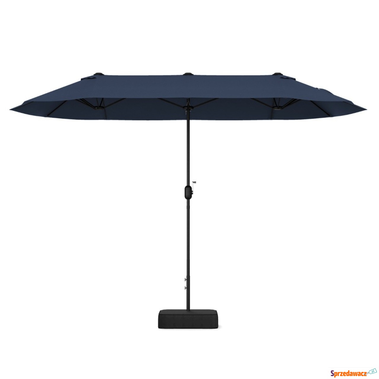 Podwójny parasol ogrodowy z ko...