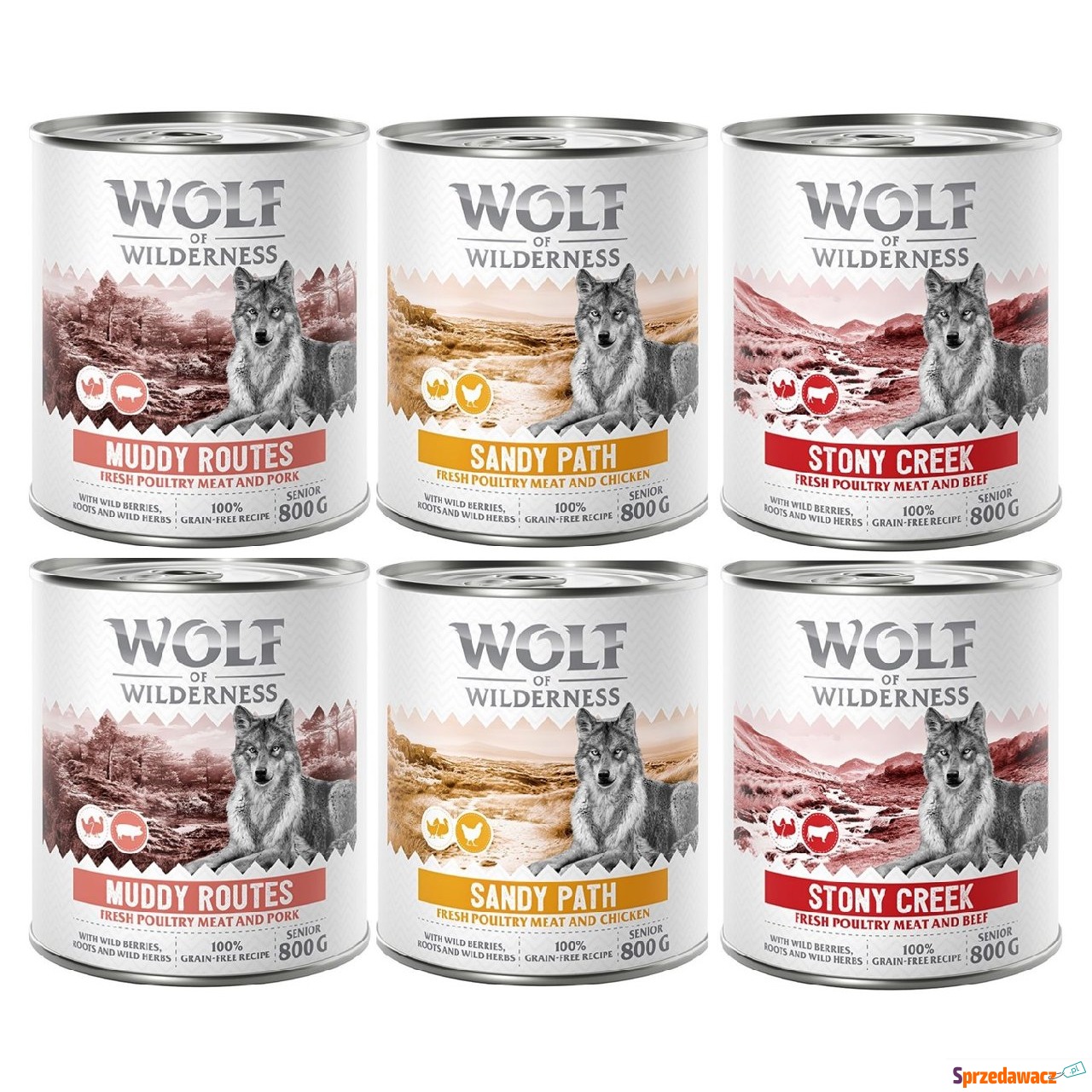 Pakiet mieszany Wolf of Wilderness...
