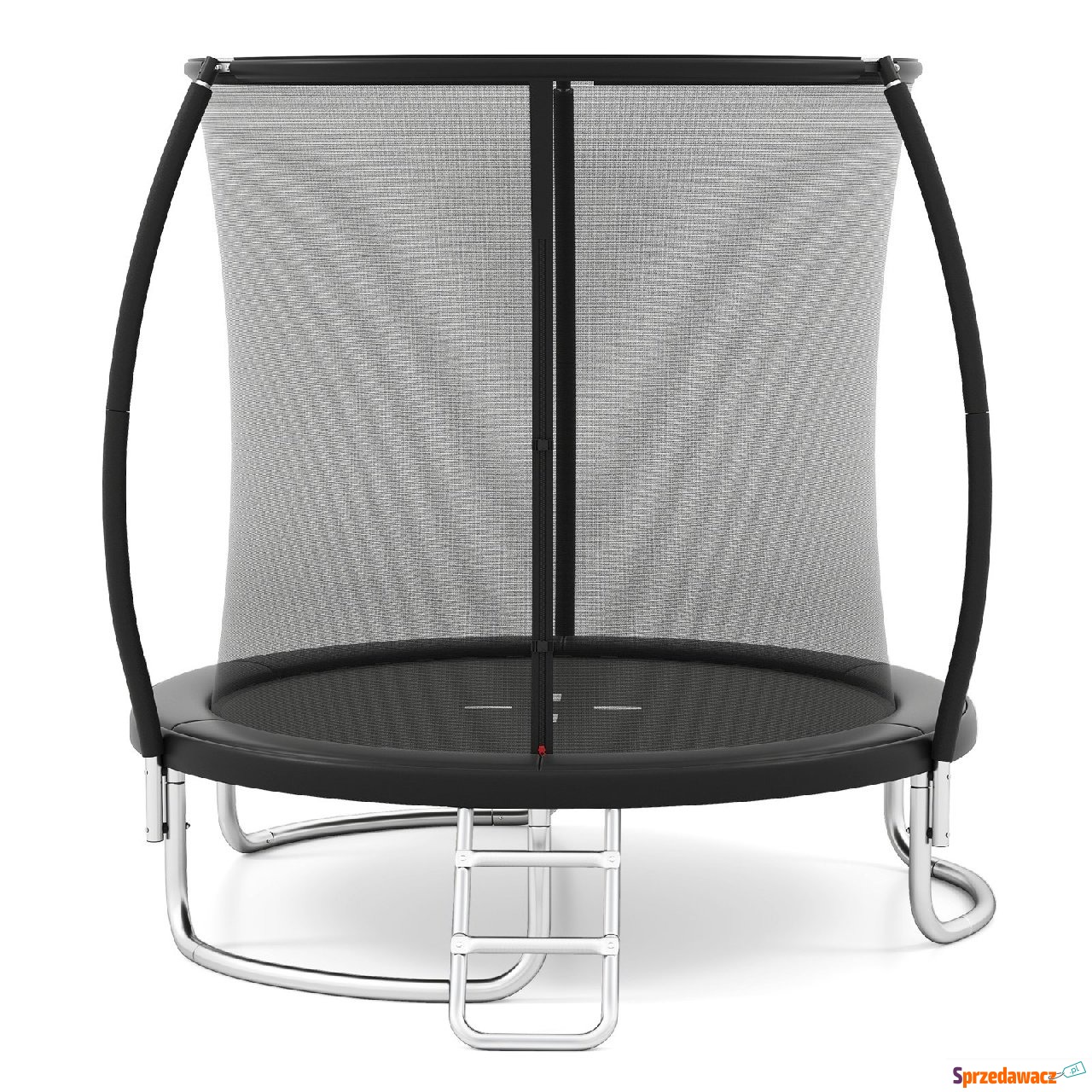 Trampolina ogrodowa 244 cm czarna