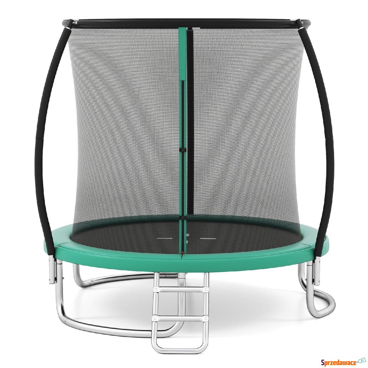 Trampolina ogrodowa 244 cm zielona