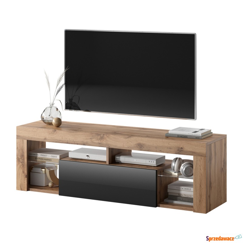 SELSEY Szafka RTV Bianko 140 cm...