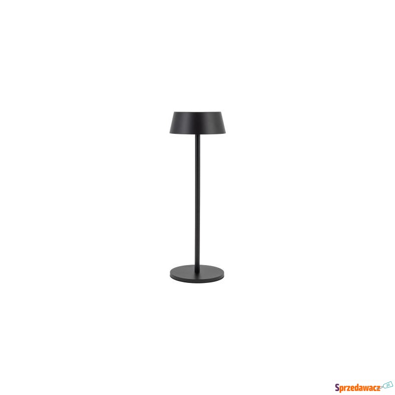 Przenośna lampa stojąca czarna...