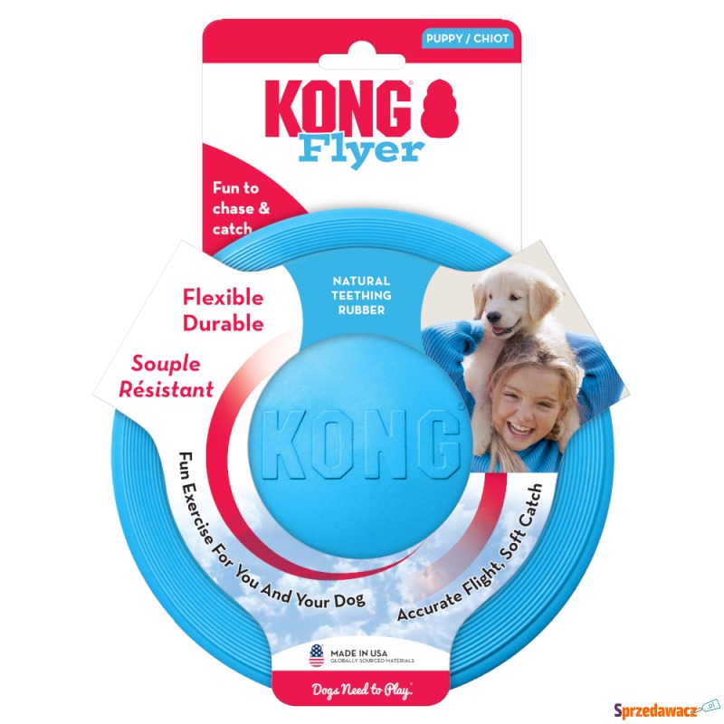 KONG Puppy Flyer - Rozmiar S: ok....