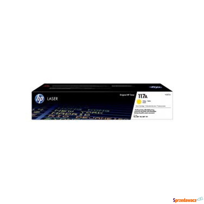 Oryginalny toner HP 117A żółty...