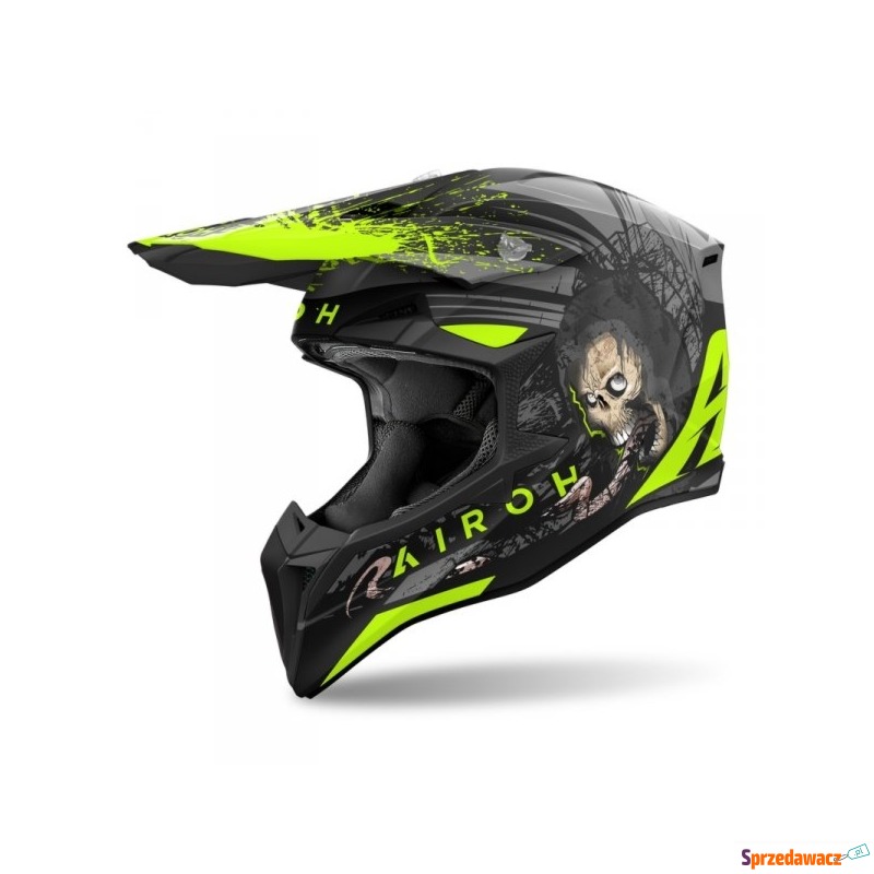 AIROH KASK OFF-ROAD WRAAAP DARKNESS...