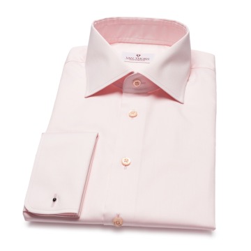 Elegancka różowa koszula VAN THORN szyta na zamówienie 39