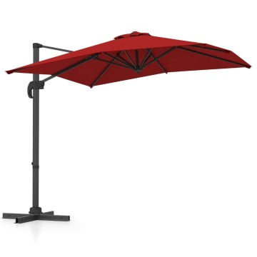 Parasol ogrodowy obrotowy 360°
